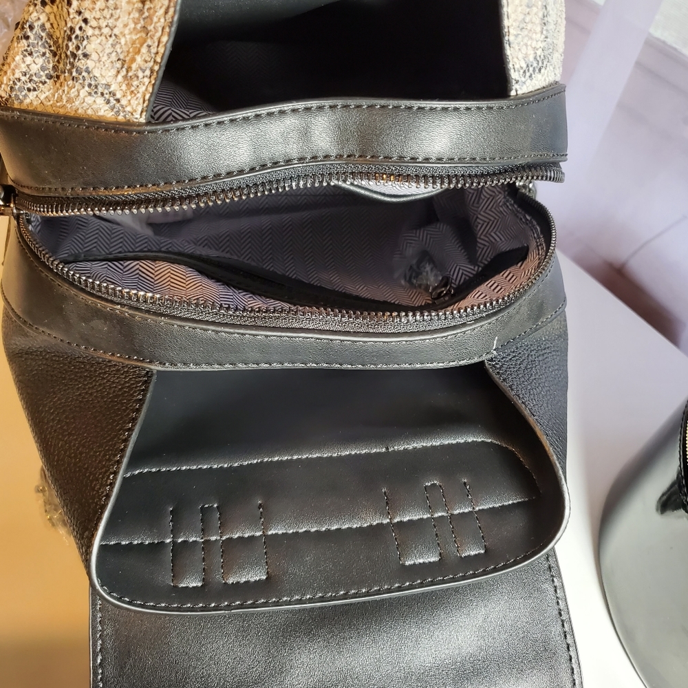 Python Snake Pattern Backpack/Purse by Le Miel - Picture 4 of 6